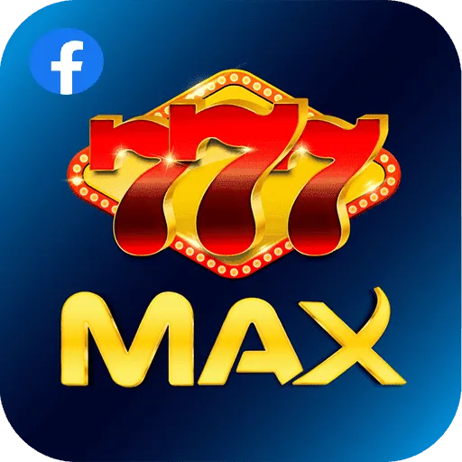 Imagem promovendo a página oficial da 777max no Facebook